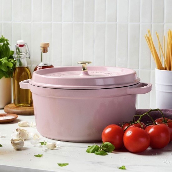 Staub Чугунена тенджера Cocotte 28 см / 67 л Sorbet Rose -