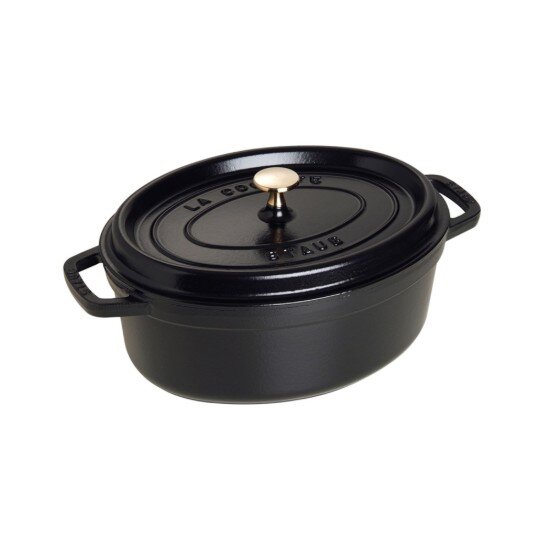 Staub "Cocotte" овална тенджера за готвене изработена от чугун 27 см/32 л