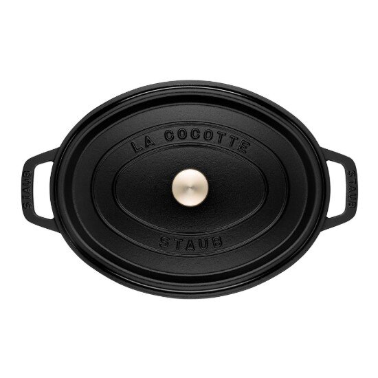 Staub "Cocotte" овална тенджера за готвене изработена от чугун 27 см/32 л