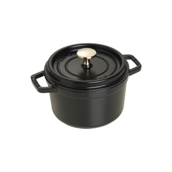 Staub Cocotte тенджера чугун 16 см/12 л Black -