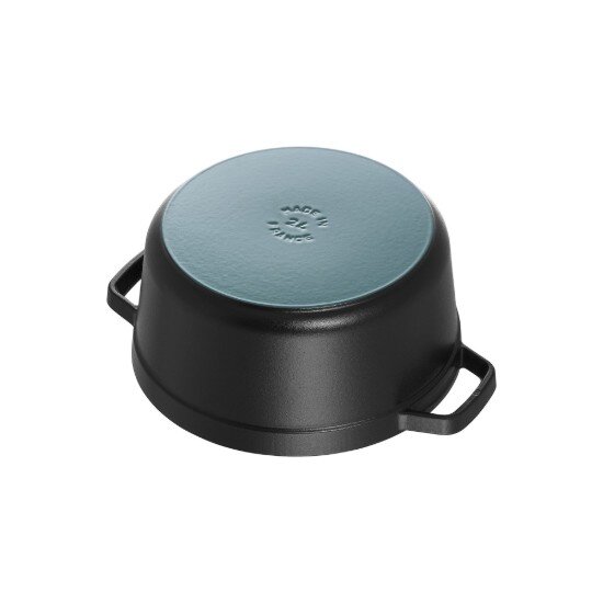 Staub Cocotte тенджера чугун 16 см/12 л Black -
