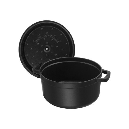 Staub Cocotte тенджера чугун 16 см/12 л Black -