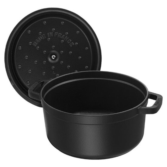 Staub Cocotte тенджера чугун 28 см/67 л Black -