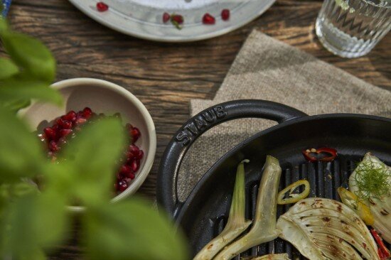 Staub Грил тиган 26 см чугун Black -