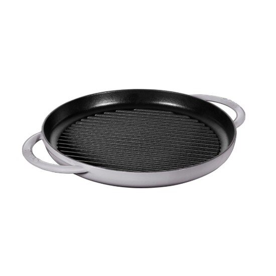 Staub Грил тиган чугун 30 см Graphite Grey -