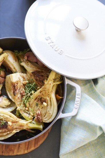 Staub Гювеч Chistera чугунен 28 см White Truffle -