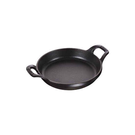 Staub Кръгъл съд за фурна чугун 20 см Black -