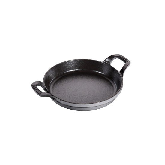 Staub Кръгъл съд за фурна чугун 20 см Graphite Grey -