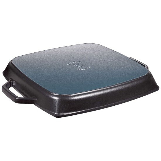 Staub Квадратен грил тиган чугун 33 см Black -