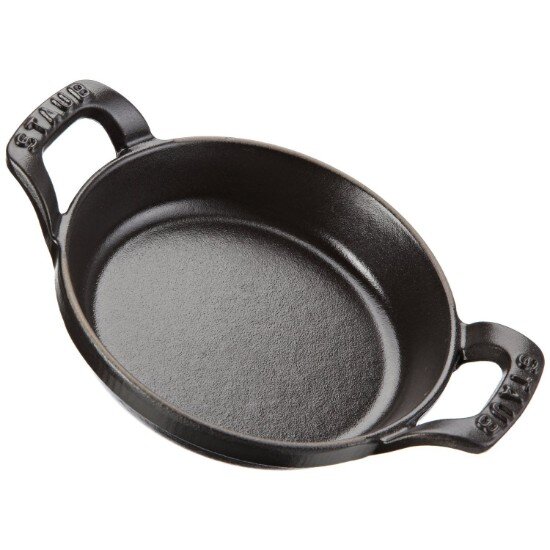 Staub Мини фурна ястие 12 см чугун Black -