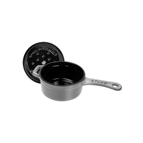 Staub Мини-тенджера чугун 10 см/0.25л Graphite Grey -