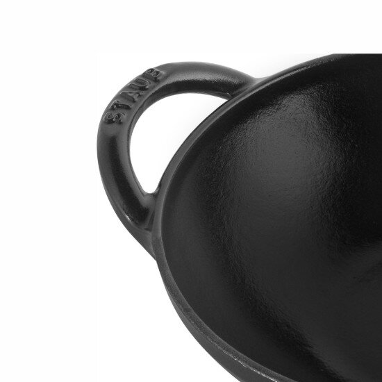 Staub Мини уок чугун 16 см Black -