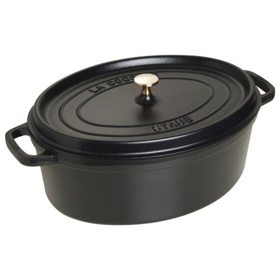 Staub Овална кокоте ястие 41 см/12 л <<Black>> -