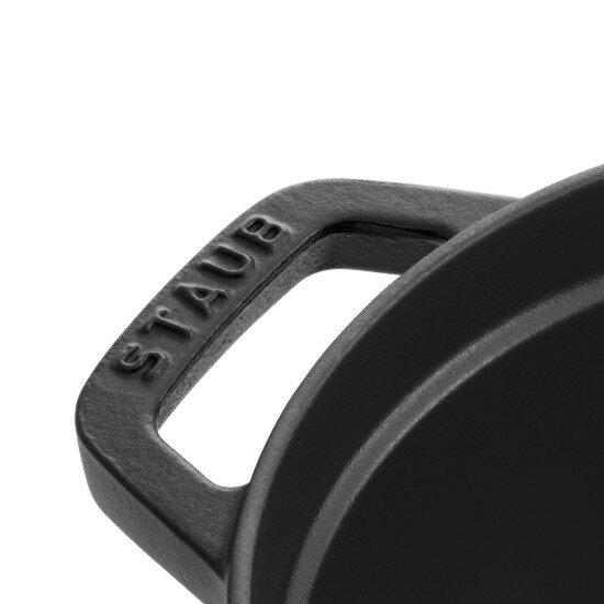 Staub Овална тенджера Cocotte чугун 23 см/235 л Black -
