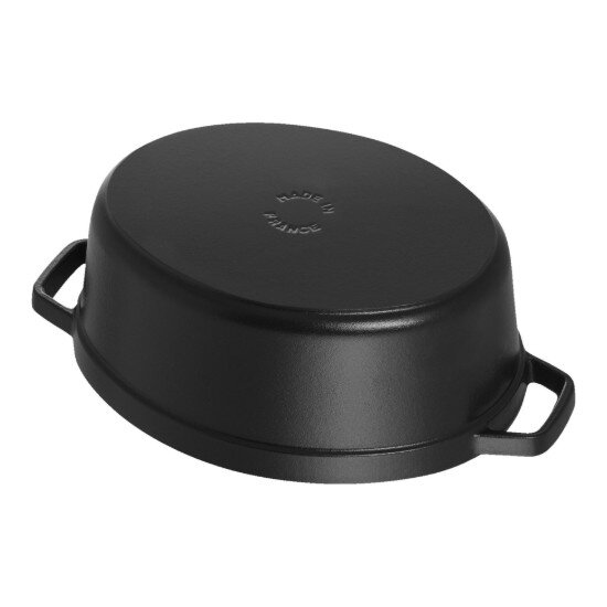 Staub Овална тенджера Cocotte чугун 29 см/42 л Black -