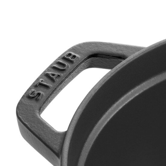 Staub Овална тенджера Cocotte чугун 29 см/42 л Black -