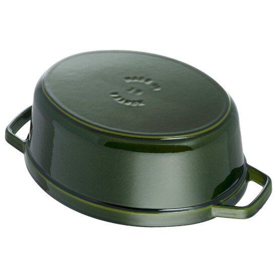 Staub Овална тенджера Cocotte чугун 33 см/67 л Basil -