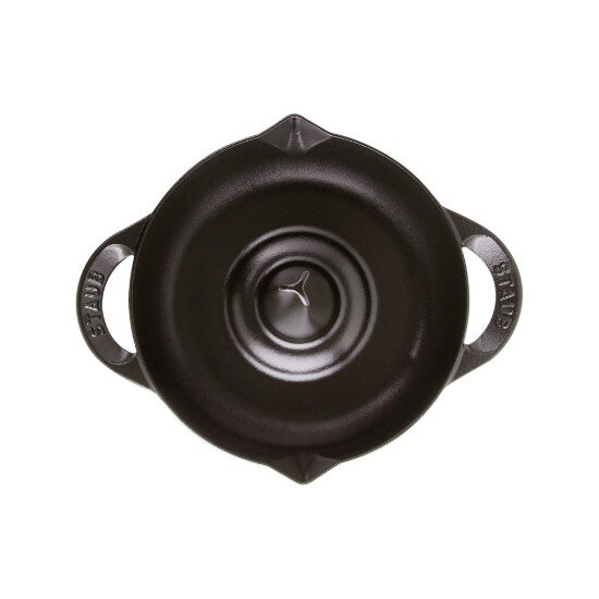 Staub Пилешка пекарна чугун 24 см Black -