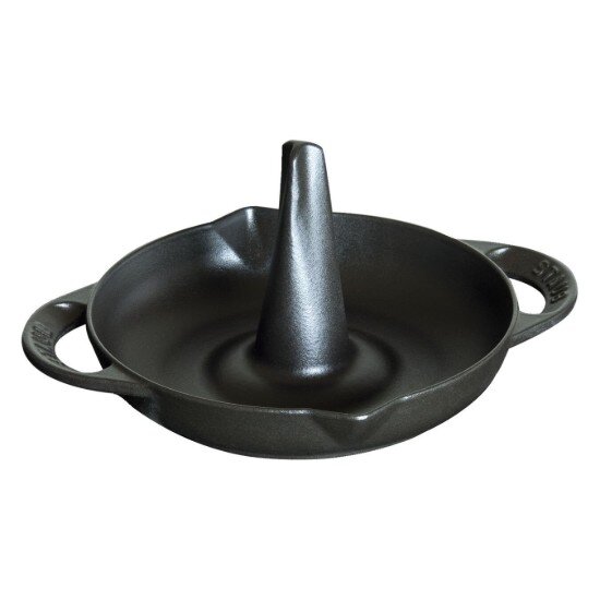 Staub Пилешка пекарна чугун 24 см Black -