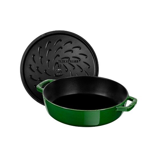 Staub Съд за готвене Chistera чугун 24 см Basil -