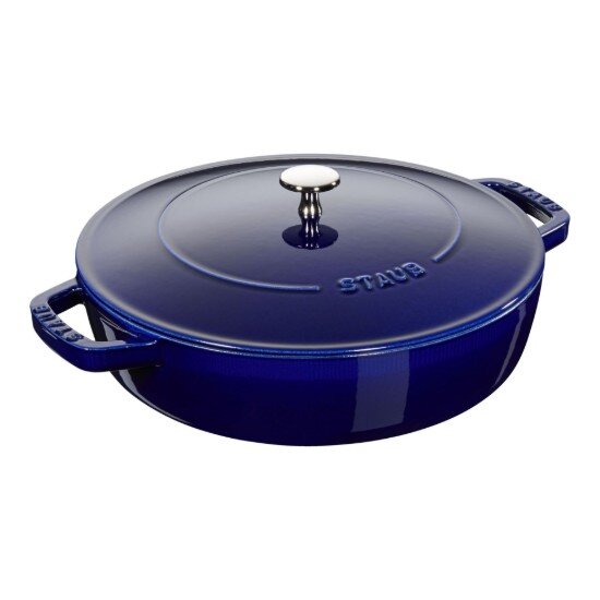 Staub Съд за готвене Chistera чугун 28 см Dark Blue -