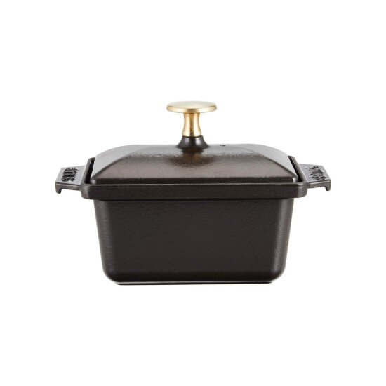 Staub Съд за Terrine чугун 15 х 11 см Black -