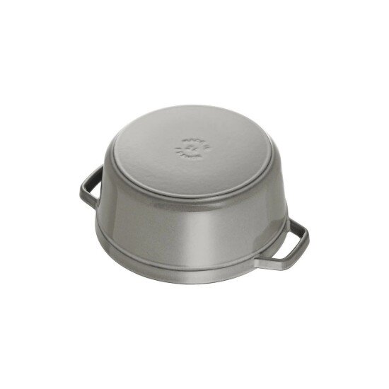 Staub Тенджера Cocotte чугун 18 см/17 л Graphite Grey -