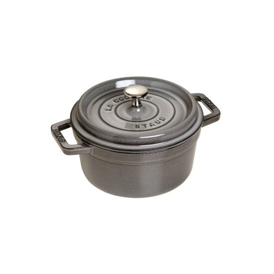 Staub Тенджера Cocotte чугун 20 см/22 л Graphite Grey -