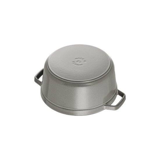 Staub Тенджера Cocotte чугун 20 см/22 л Graphite Grey -
