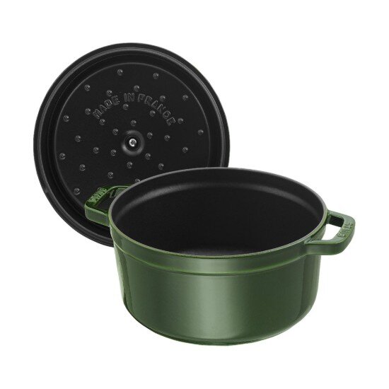 Staub Тенджера Cocotte чугун 22 см/26 л Basil -