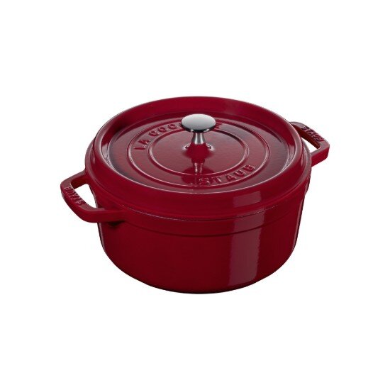 Staub Тенджера Cocotte чугун 24 см/38 л Bordeaux -