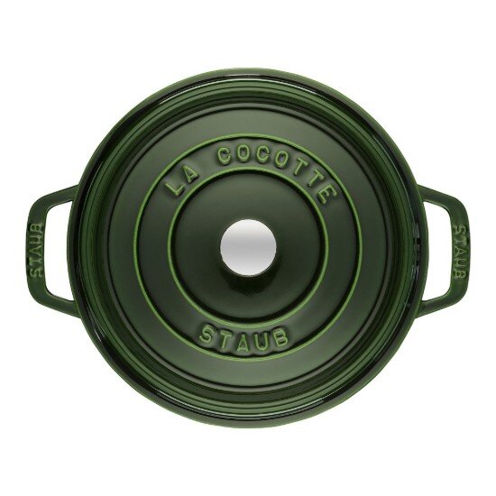 Staub Тенджера Cocotte чугун 28 см/67 л Basil -