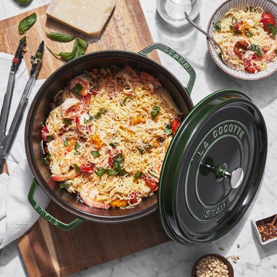 Staub Тенджера Cocotte чугун 28 см/67 л Basil -