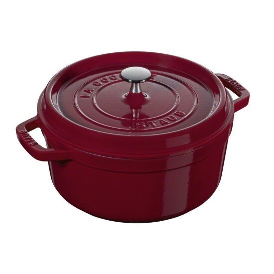 Staub Тенджера Cocotte чугун 28 см/675 л Bordeaux -