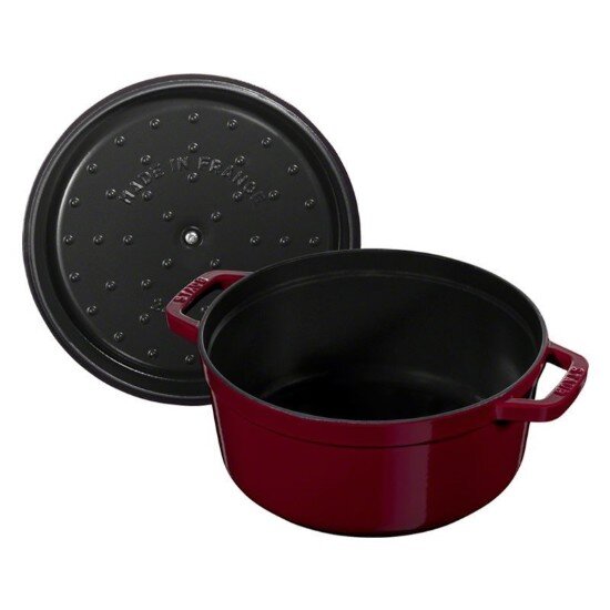 Staub Тенджера Cocotte чугун 28 см/675 л Bordeaux -