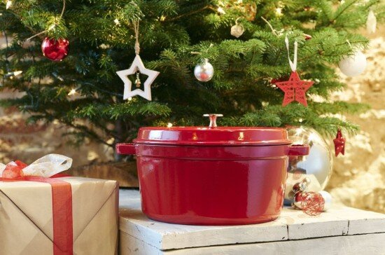 Staub Тенджера Cocotte чугун 30 см/835 л Cherry -