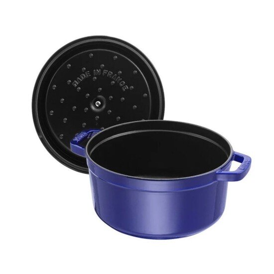 Staub Тенджера Cocotte чугун 30 см/835 л Dark Blue -