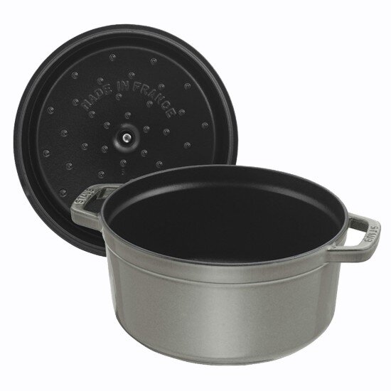 Staub Тенджера Cocotte чугун 34 см/126 л Graphite Grey -