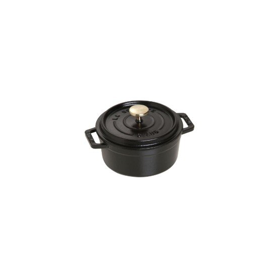 Staub Тенджера Cocotte чугунена 12 см/04 л Black -