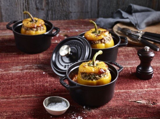 Staub Тенджера Cocotte чугунена 12 см/04 л Black -