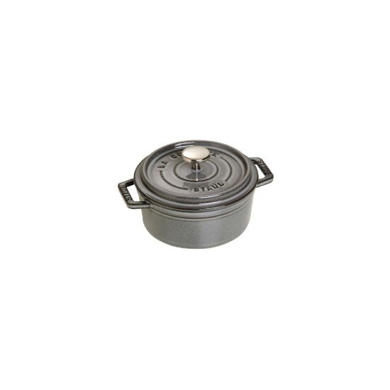 Staub Тенджера Cocotte чугунена 12 см/04 л Graphite Grey -