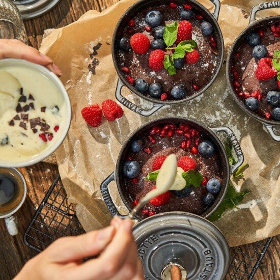 Staub Тенджера Cocotte чугунена 12 см/04 л Graphite Grey -