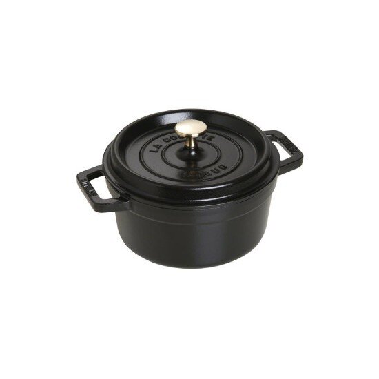 Staub Тенджера Cocotte чугунена 20 см/22 л Black -