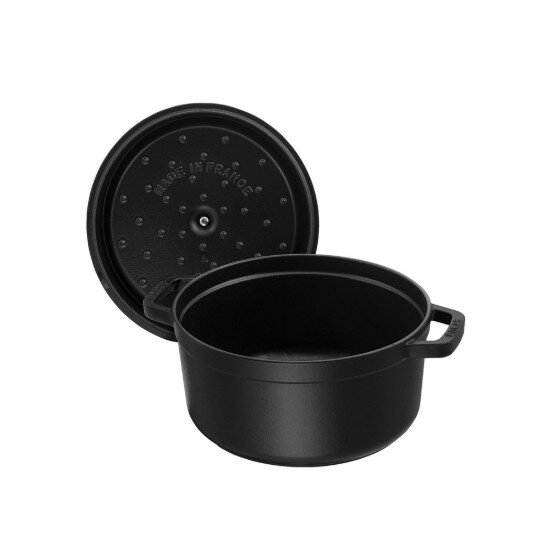 Staub Тенджера Cocotte чугунена 20 см/22 л Black -