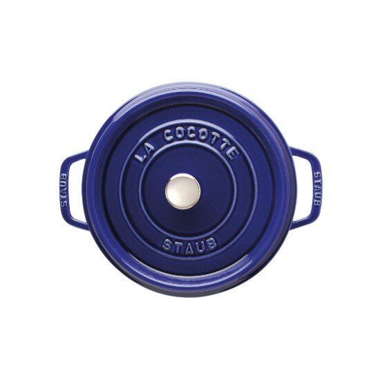 Staub Тенджера Cocotte чугунена 24 см/38 л Dark Blue -