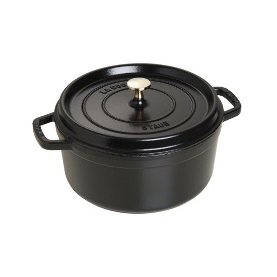 Staub Тенджера Cocotte чугунена 26 см/52 л Black -