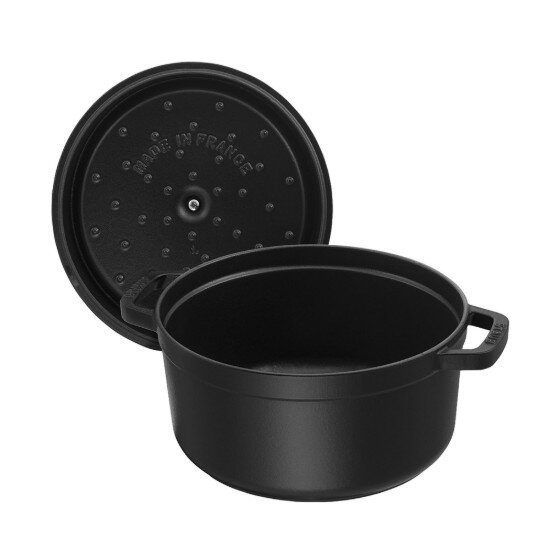 Staub Тенджера Cocotte чугунена 26 см/52 л Black -