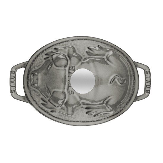Staub Тенджера "Cocotte cochon" чугун 17см/1л Graphite Grey -