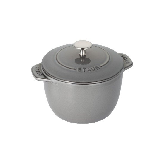 Staub Тенджера Cocotte за готвене на ориз чугун 16 см/175 л Graphite Gre