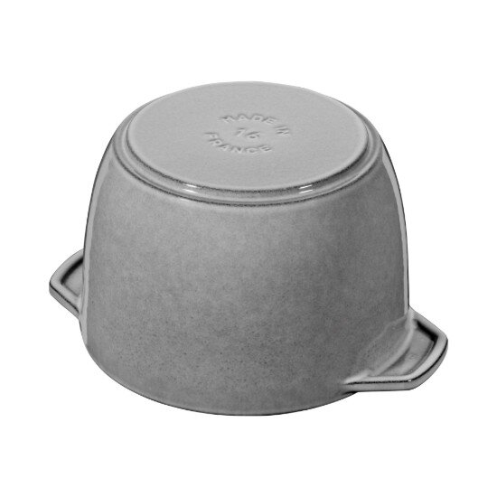Staub Тенджера Cocotte за готвене на ориз чугун 16 см/175 л Graphite Gre